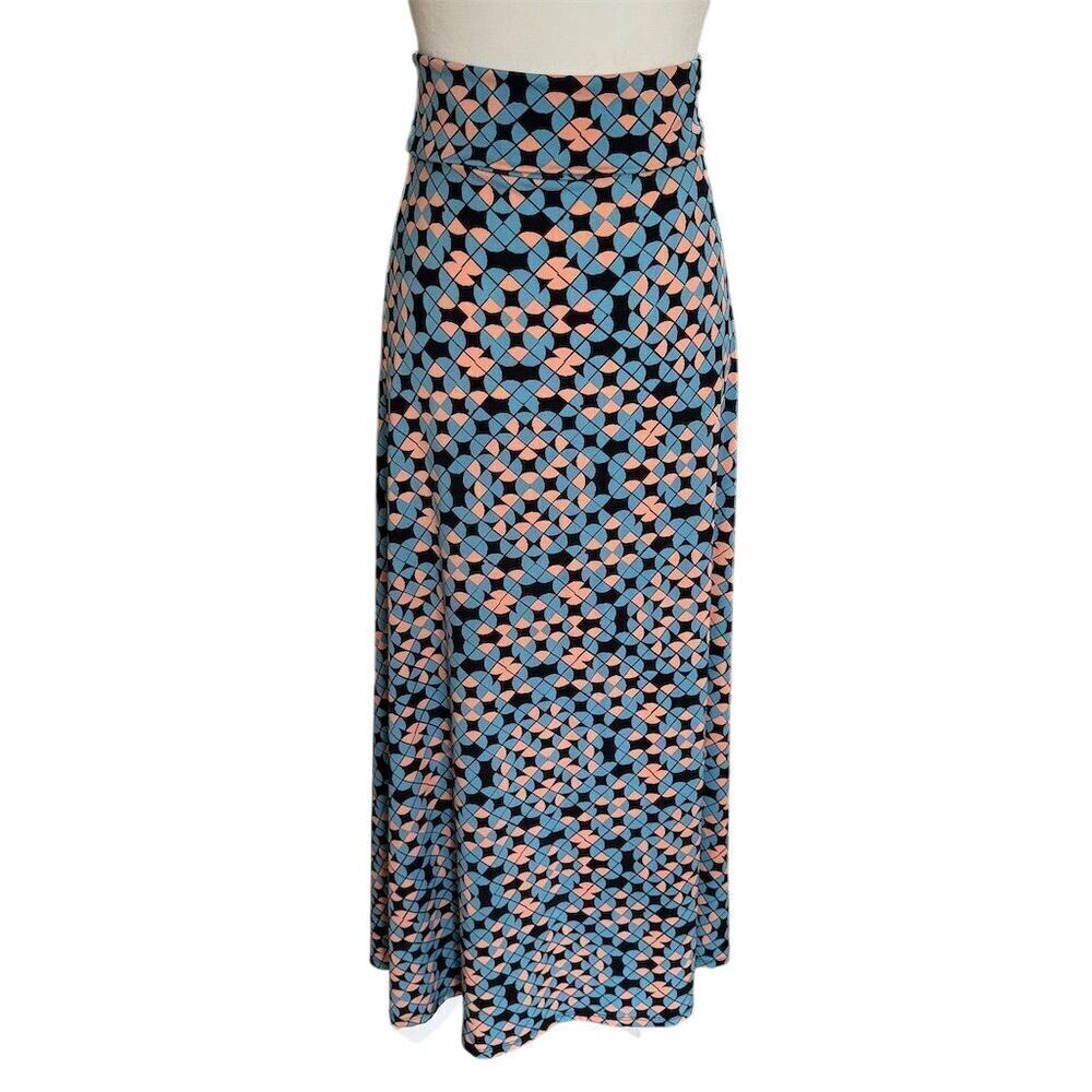 LuLaRoe Geometric Maxi Skirt Women's Size Large